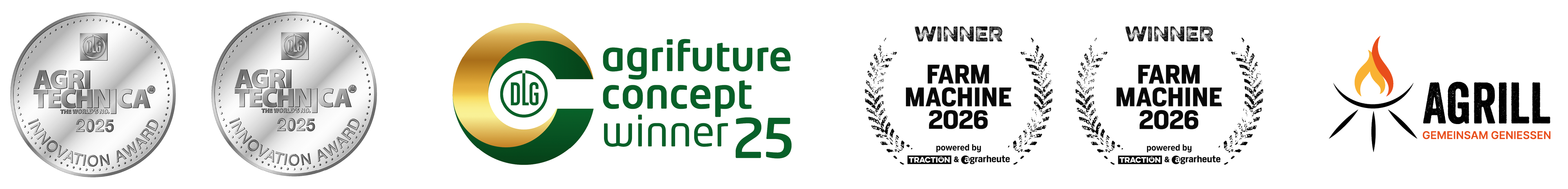 Auszeichnungen Agritechnica 2025