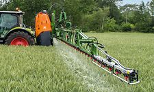 Exakter Zielflächenabstand für weniger Abdrift